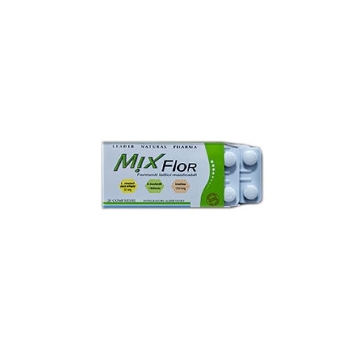Leader Natural Pharma Mixflor Fermentos Lácticos Masticables 20 Comprimidos
