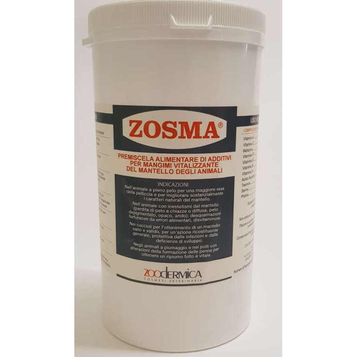 ZooDermica Cosmética Veterinaria Zosma® Premezcla Alimentaria Uso Veterinario 100g