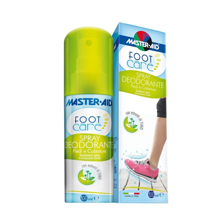 Master-Aid® Foot Care Desodorante para pies y zapatos en spray 100 ml