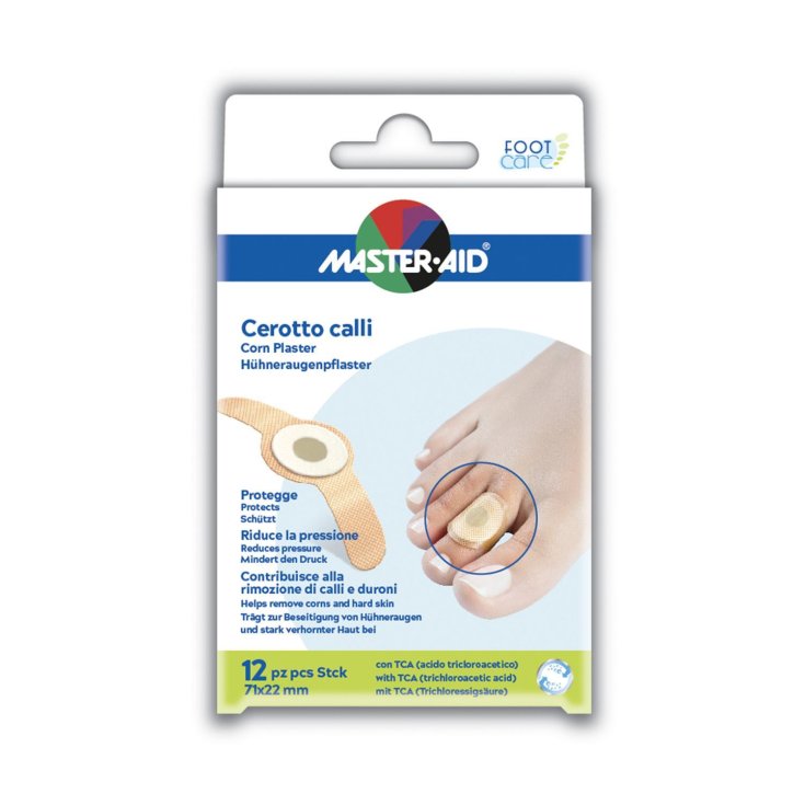 Master-Aid® Foot Care Patch Callos En Polietileno 12 Piezas