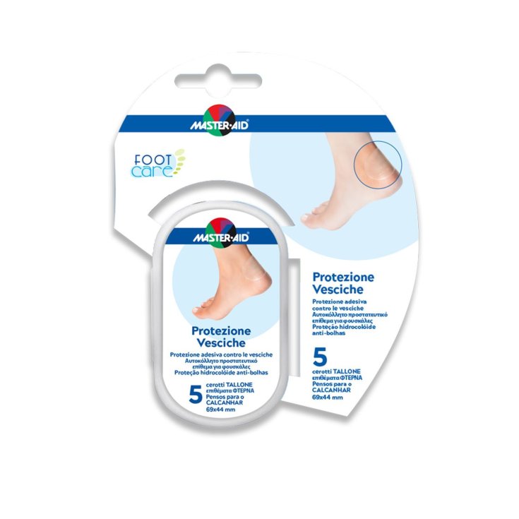 Master-Aid® Foot Care Ampolla Protección 5 Taloneras 69x44mm