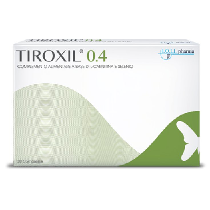 Loli Pharma Tiroxil 0.4 Complemento Alimenticio 30 Comprimidos