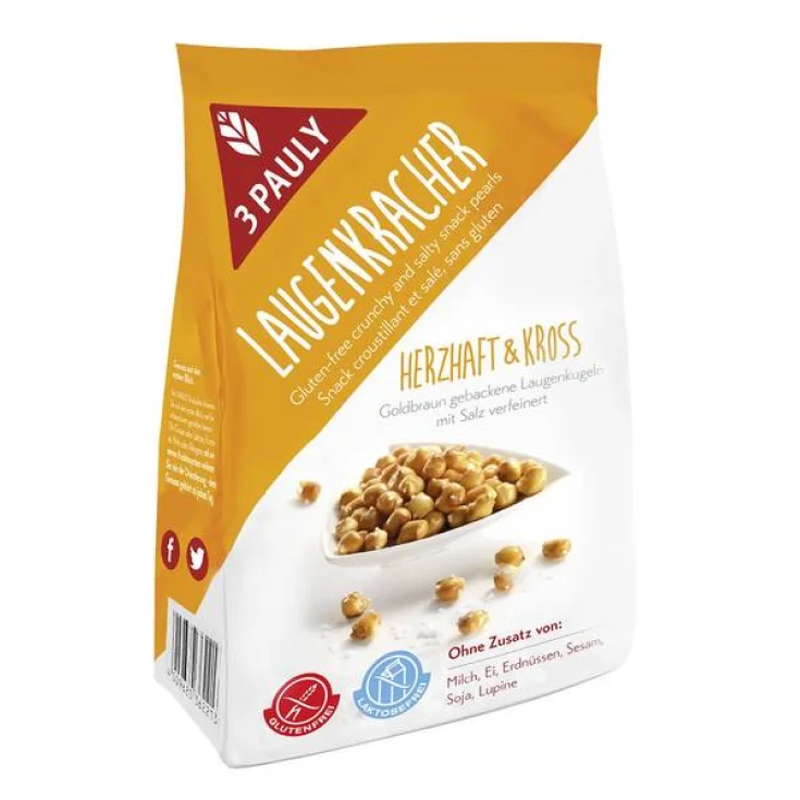 3 Bolas de Maíz Sin Gluten Pauly 75g