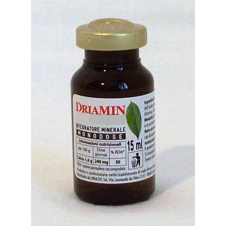 Driatec Driamin Bianco Relax Suplemento Mineral 10 Botellas De 15ml