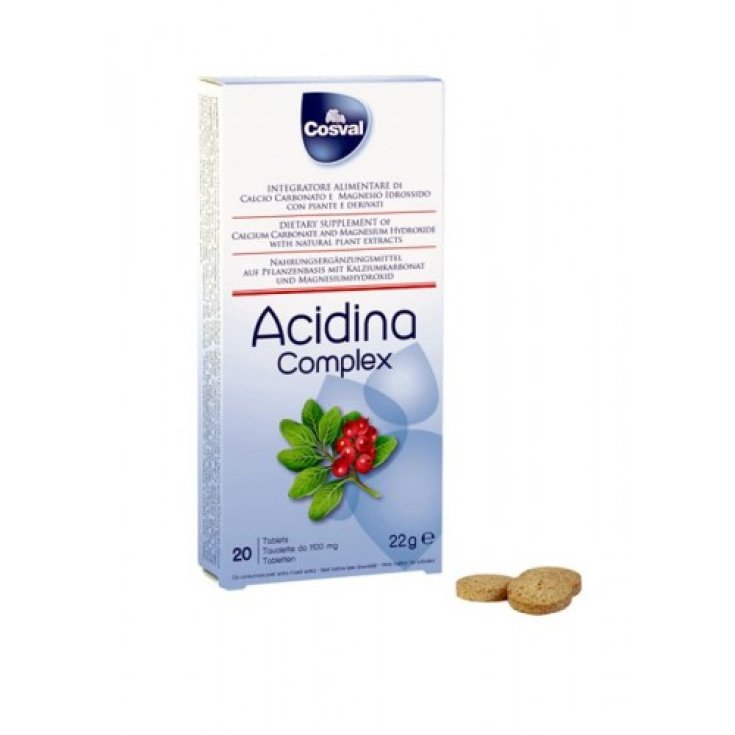 Cosval Acidina Complex Complemento Alimenticio 20 Comprimidos