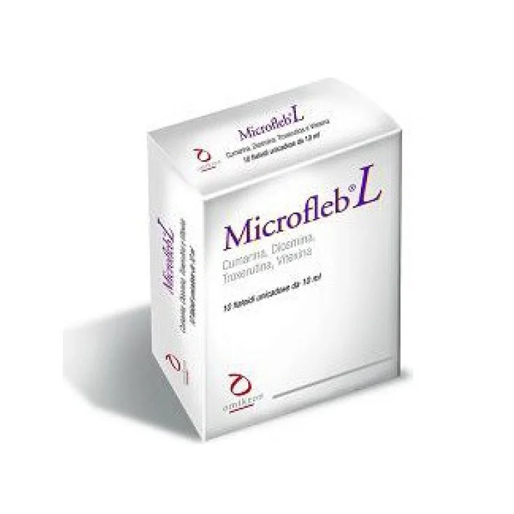 Omikron Microfleb L Complemento Alimenticio 10 Botellas De 10ml