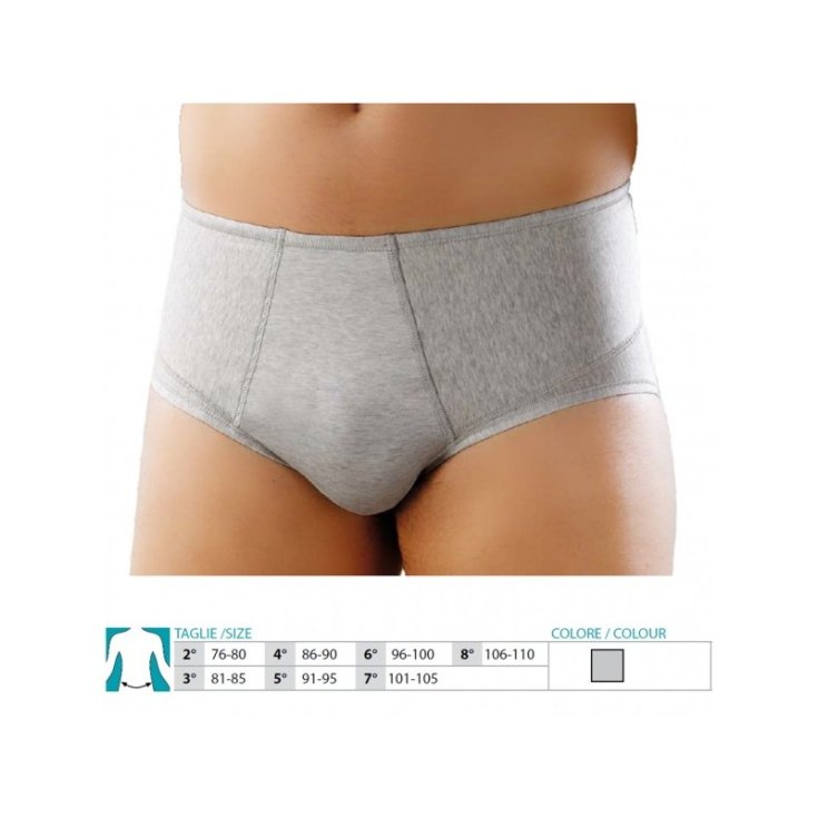 Calzoncillos Hombre Orione 508 Ch Algodón Gris 5