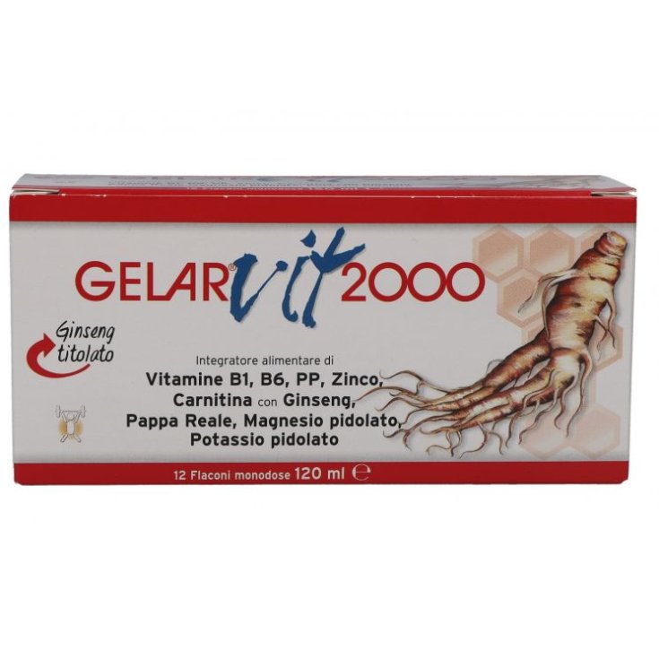 Gelarvit 2000 Complemento Alimenticio 28 Viales x10ml