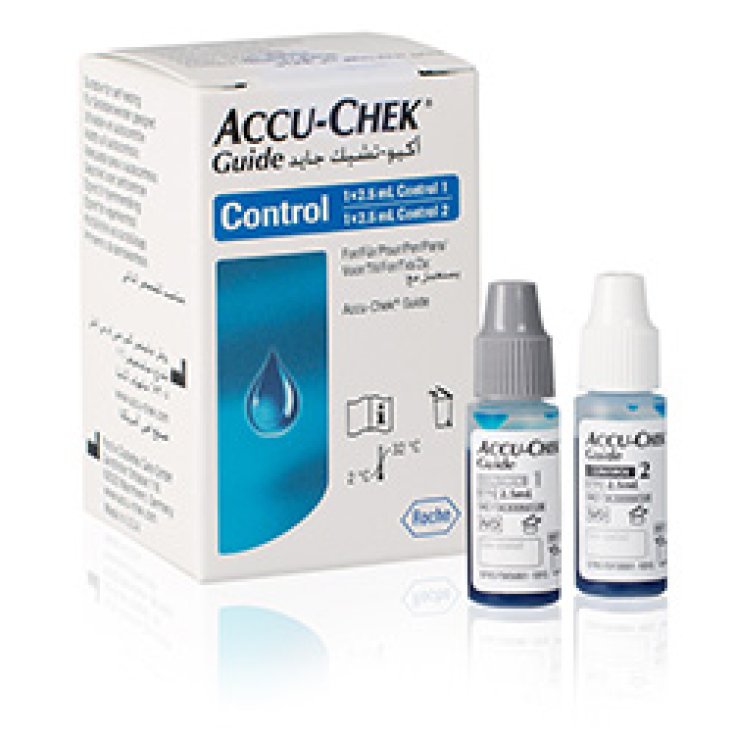 Roche Accu-chek Guide Control Soluciones de control de glucosa