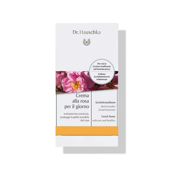 Dr Hauschka Rose Crema De Día Con Loción Tonificante 30ml + 10ml