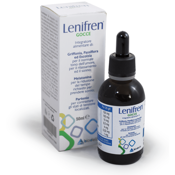 Biodelta Lenifren Complemento Alimenticio En Gotas 50ml