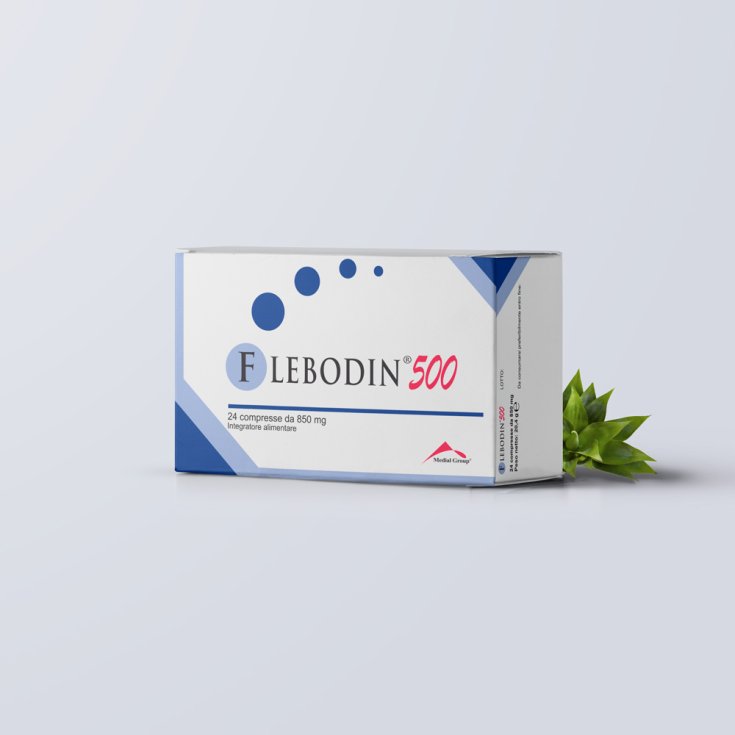 Grupo Medial Flebodin 500 Complemento Alimenticio 24 Comprimidos