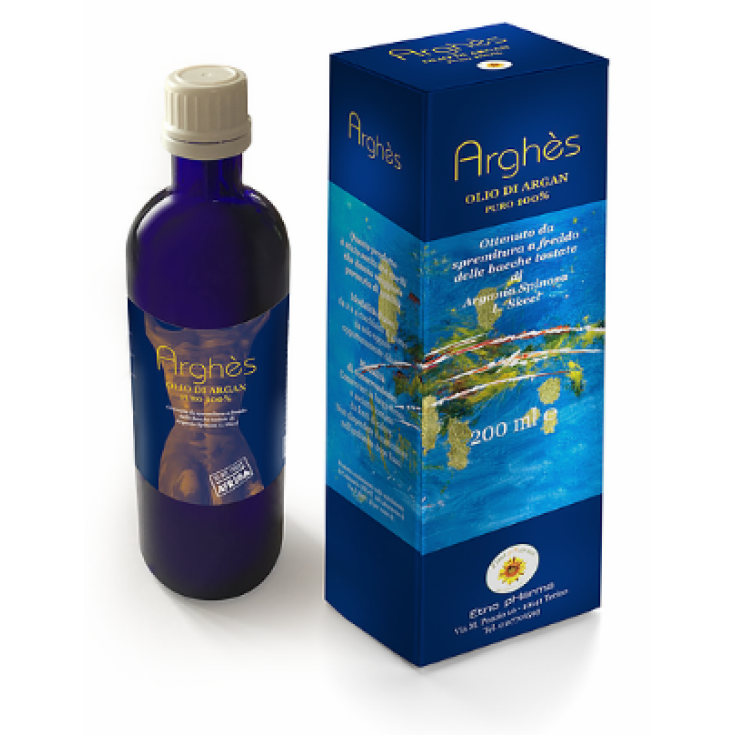 Etno Pharma Arghés Argan Oil 100% Puro Complemento Alimenticio Gotas 200ml