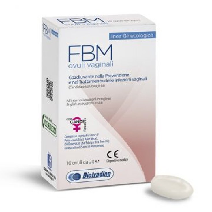 Biotrading Fbm Óvulos Vaginales 10 Piezas de 20g