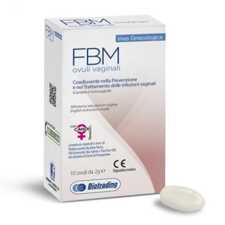 Biotrading Fbm Óvulos Vaginales 10 Piezas de 20g