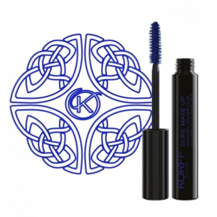 Korff Make Up Mascara Volumen Plus Azul