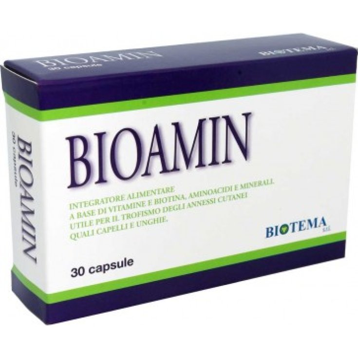 Biotema Bioamin - Complemento Alimenticio 30 Cápsulas de 400mg