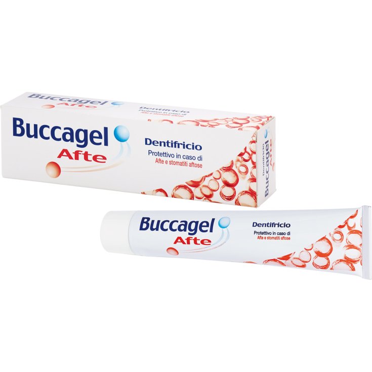 Curaden Buccagel Afte Pasta Dental Protectora en Estuche de Afte 50ml