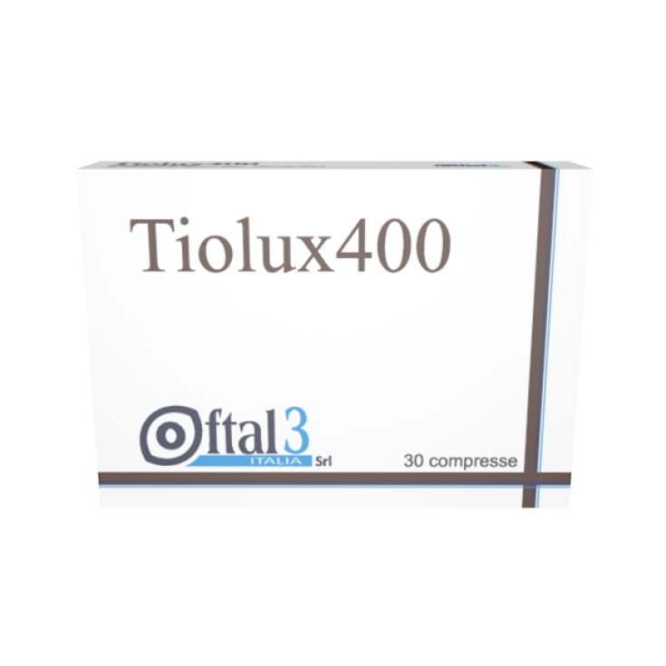 Oftal 3 Italia Tiolux 400 Complemento Alimenticio 30 Comprimidos