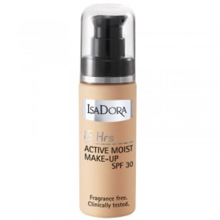 Isadora Foundation 16h Active Spf 30 33 Miel Beige