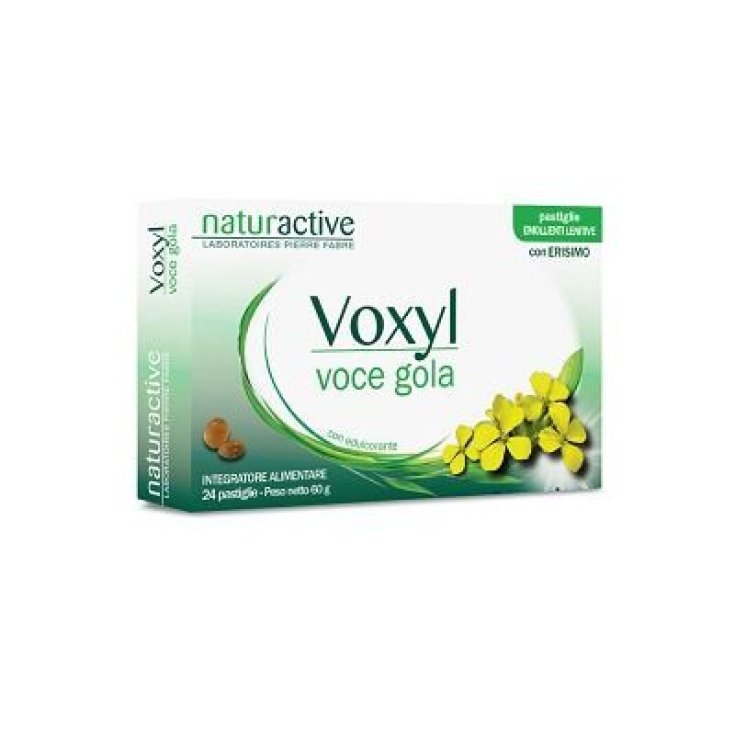 NaturActive Voxyl Voce Complemento Alimenticio Para La Garganta 24 Comprimidos