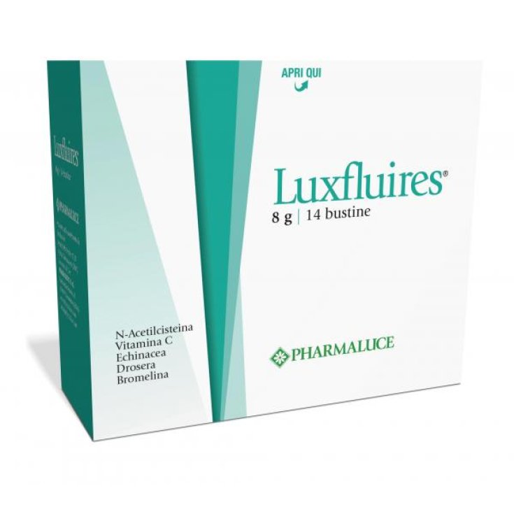 Pharmaluce Luxfluires Sachets Complemento Alimenticio 14 Sobres