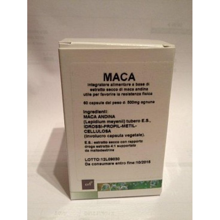 Extracto de Maca 400mg Complemento Alimenticio 60 Cápsulas