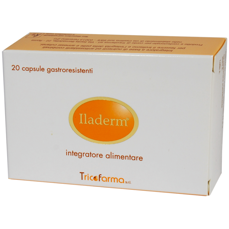 Tricofarma Iladerm Complemento Alimenticio 20 Cápsulas