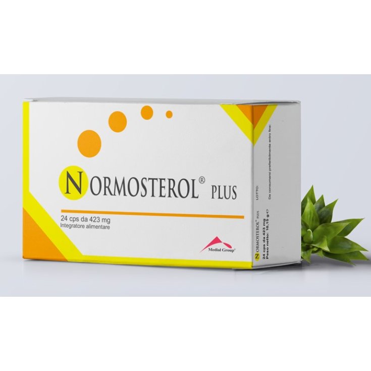 Grupo Medial Normosterol Plus Complemento Alimenticio 24 Cápsulas
