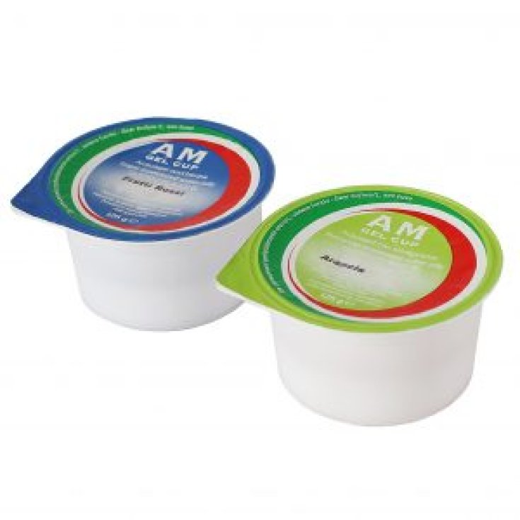 DMF Am Gel Cup Aquagel Sabor Naranja Con Edulcorante 24 Piezas