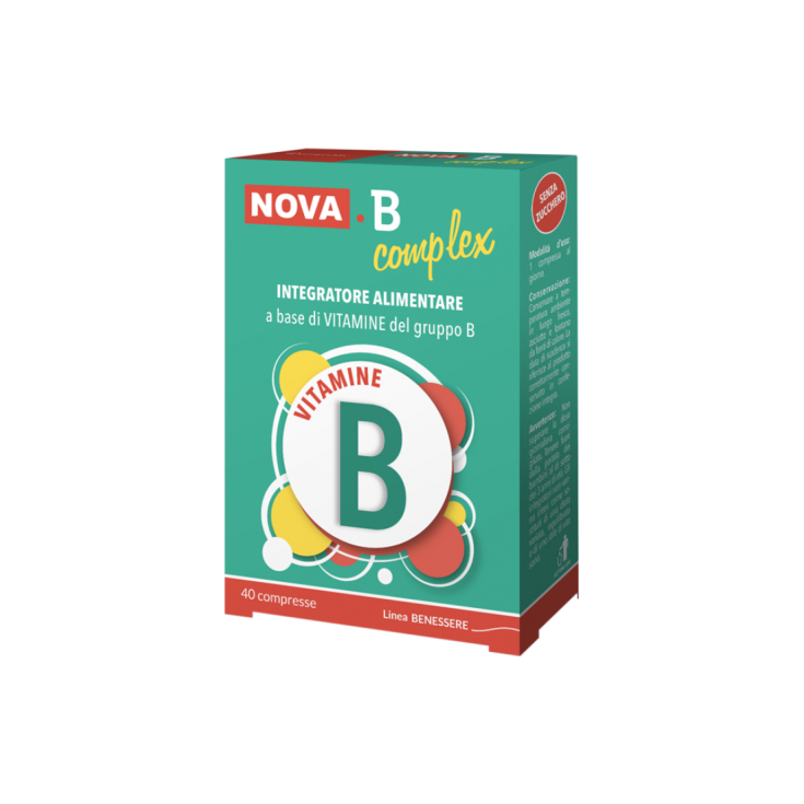 Nova Argentia Nova.B Complex Complemento Alimenticio 40 Comprimidos