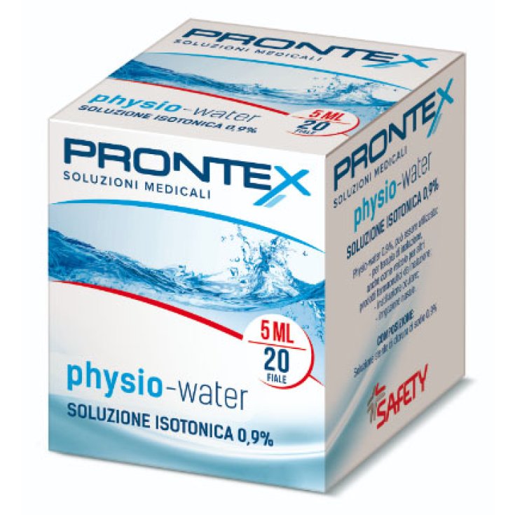 Seguridad Prontex Physio-Water Solución Isotónica 20 Viales de 5ml