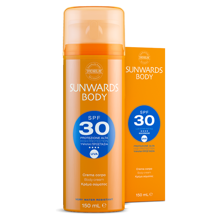 Synchroline Sunwards Crema Corporal Alta Protección Spf30 150ml