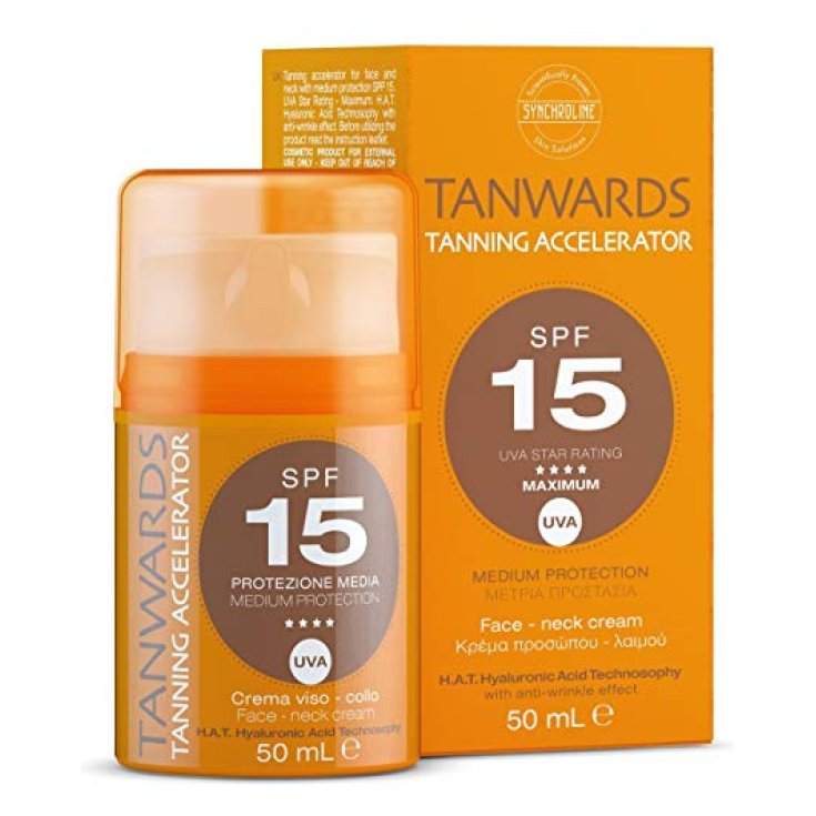 Synchroline Tanwards Crema facial aceleradora del bronceado 50ml