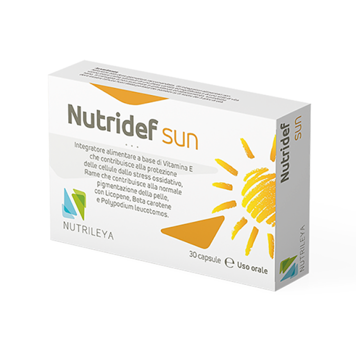 Nutrileya Nutridef Sun Complemento Alimenticio 30 Cápsulas