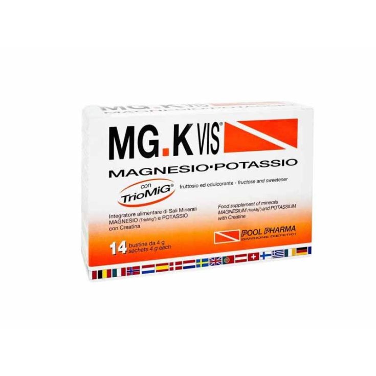 Pool Pharma Mg K Vis Naranja Zero Azúcar 15 Sobres