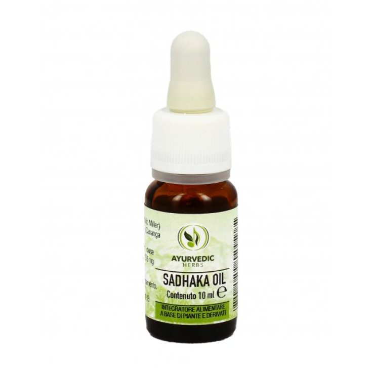 Suplemento alimenticio de aceite Sadhaka de hierbas ayurvédicas 10ml