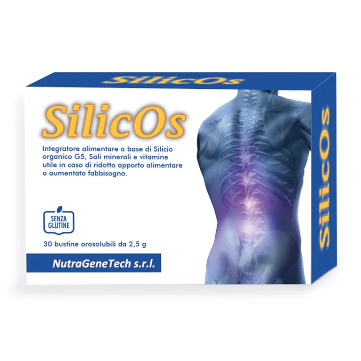 Silicos Complemento Alimenticio Sin Gluten 30 Sobres