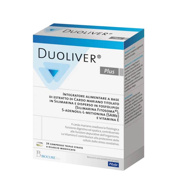 Complemento Alimenticio Duoliver Plus 24 Comprimidos