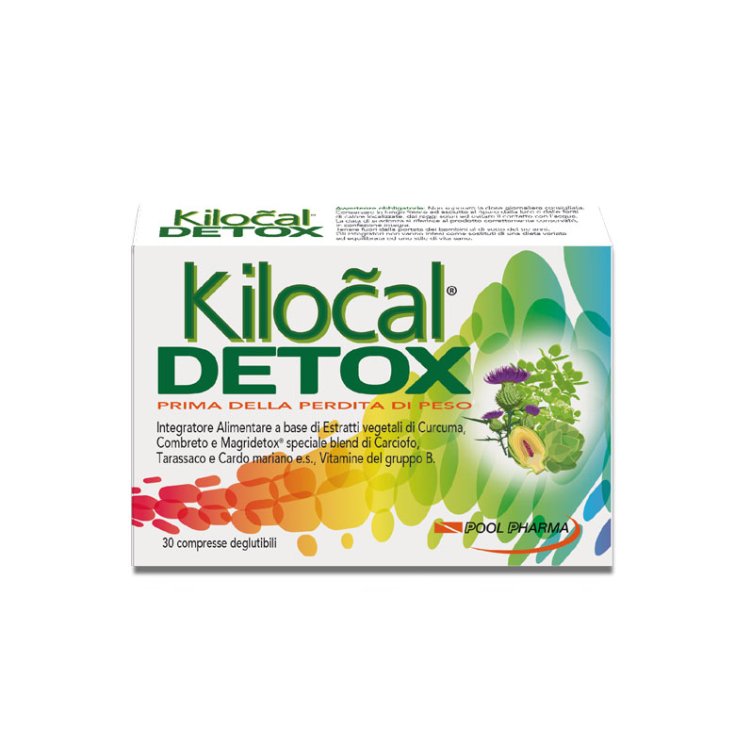 Pool Pharma Kilocal Detox Complemento Alimenticio 30 Comprimidos