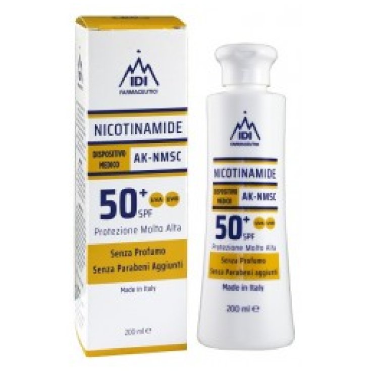 IDI Farmaceutici Nicotinamida Ak-NMSC Protección 50+ SPF 200ml