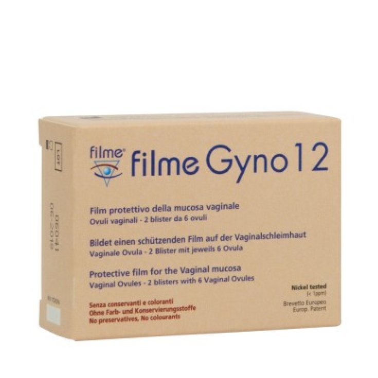 Filme Gyno 12 Protección Mucosa Vaginal 12 Óvulos