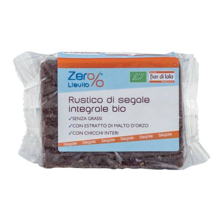 Fior di Loto Rústico Centeno Ecológico Sin Levadura Rodajas 500g