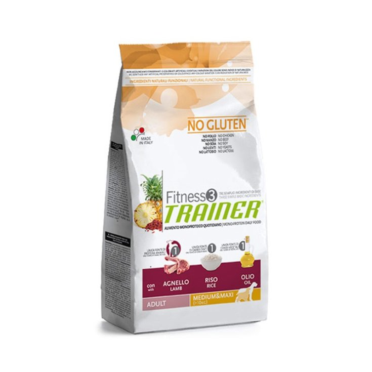 Trainer Fitness 3 Adult Cordero Arroz Y Aceite Alimento Seco Para Perros 3kg