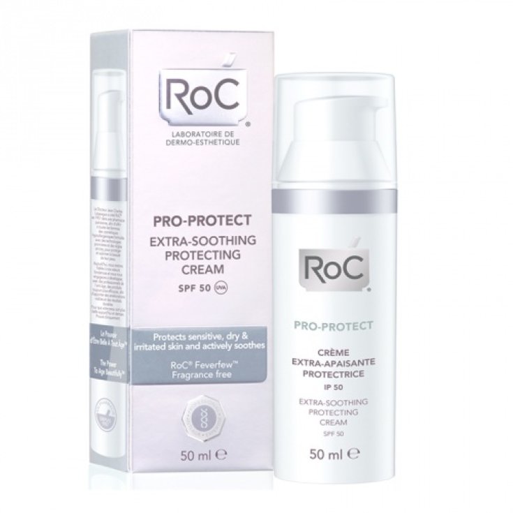 Roc Pro Protect Crema Protectora Extra Calmante Spf50 50ml