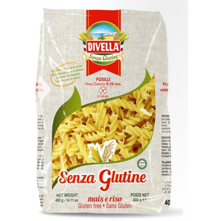 Divella Fusilli Sin Gluten 400g