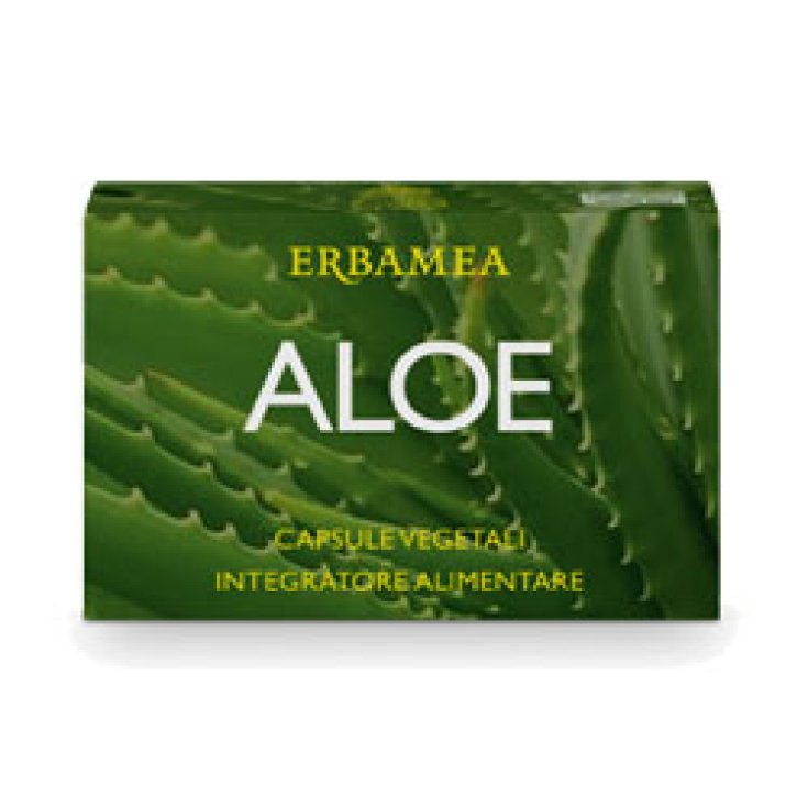 Erbamea Aloe Complemento Alimenticio 24 Cápsulas Vegetales