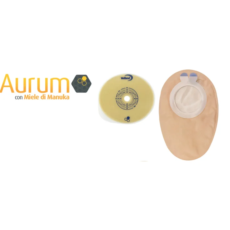 Aurum 2 Bolsa de Colostomía Opaca 70mm 10 Bolsas