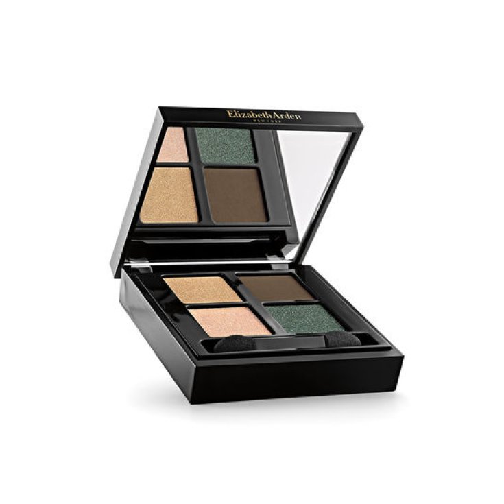 Elizabeth Arden Beautiful Color Eye Shadow Quad Edición limitada Color Gold Opulence