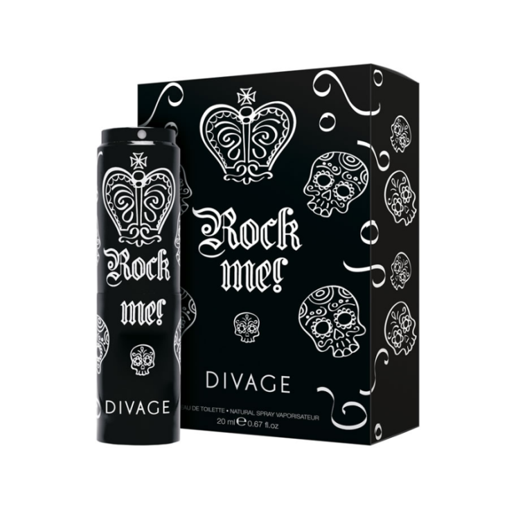 Divage Rock Me Eau De Toilette Vaporizador Natural 20ml